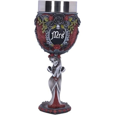 Nemesis Now Gothic Skeleton Mrs Goblet - Gotic Skeleton Goblet Nemesis Now Gothic Skeleton Mrs Goblet - Gotic Skeleton Goblet