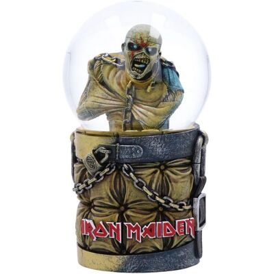Iron Maiden Snow Globe 17cm - Nemesis Now Bust - NEMN-B6418X3 Iron Maiden Snow Globe 17cm - Nemesis Now Bust - NEMN-B6418X3
