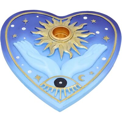 Nemesis Now Fortunes Of The Sun Heart Incense Burner - Spiritual Decor Nemesis Now Fortunes Of The Sun Heart Incense Burner - Spiritual Decor