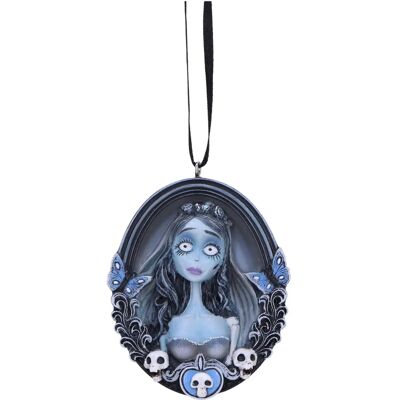 Nemesis Now Corpse Bride Emily Portrait Hanging Ornament - Gothic Halloween Decor Nemesis Now Corpse Bride Emily Portrait Hanging Ornament - Gothic Halloween Decor