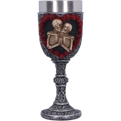 Nemesis Now Skeleton Lovers Goblet - Gothic Collectible Nemesis Now Skeleton Lovers Goblet - Gothic Collectible