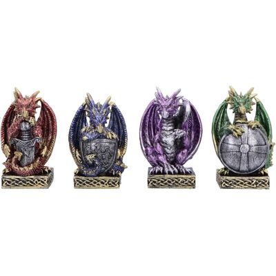 Nemesis Now Set med 4 Drakfigurer Nemesis Now Set med 4 Drakfigurer
