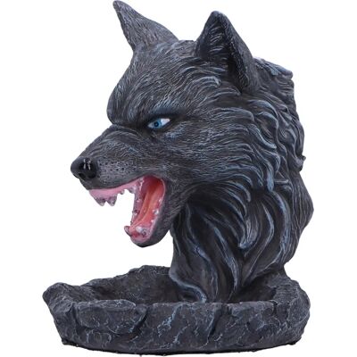 Nemesis Now Dark Wolf Head Backflow Incense Burner - 115cm Nemesis Now Dark Wolf Head Backflow Incense Burner - 115cm