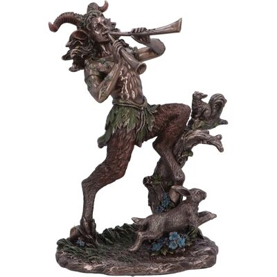 Nemesis Now Satyr Nature Spirit Bronze Figurine - 21.5cm Nemesis Now Satyr Nature Spirit Bronze Figurine - 21.5cm