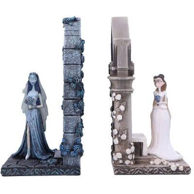 Nemesis Now Emily & Victoria Gothic Buchstützen - Corpse Bride Sammlerstück Nemesis Now Emily & Victoria Gothic Buchstützen - Corpse Bride Sammlerstück