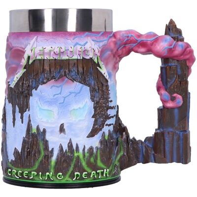 Nemesis Now Metallica Creeping Death Becher - Offiziell Lizenz, Handbemalt, Resin - 15,5cm Nemesis Now Metallica Creeping Death Becher - Offiziell Lizenz, Handbemalt, Resin - 15,5cm