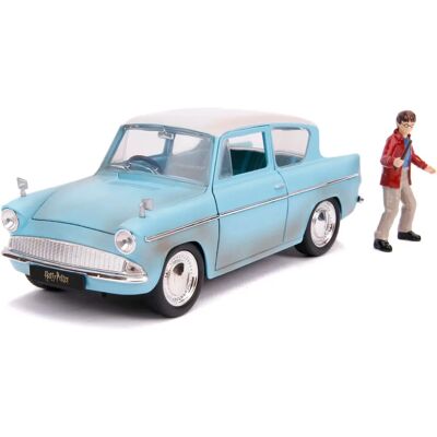 Jada Toys Harry Potter Ford Anglia 1:24 Model Car - Collectible Jada Toys Harry Potter Ford Anglia 1:24 Model Car - Collectible