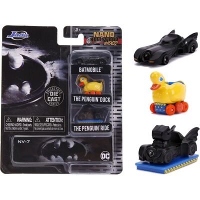 Jada Nano Batman Zestaw - Hollywood Rides Kolekcja Jada Nano Batman Zestaw - Hollywood Rides Kolekcja