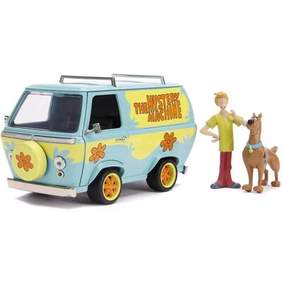 Jada Jouets Mystère Machine Scooby Doo avec Figures - Échelle 1/24 - Publicité Jada Jouets Mystère Machine Scooby Doo avec Figures - Échelle 1/24 - Publicité