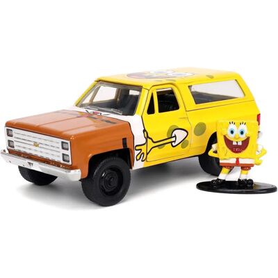 Jada Toys Chevrolet K5 Blazer SpongeBob - Diecast 1:32 Jada Toys Chevrolet K5 Blazer SpongeBob - Diecast 1:32