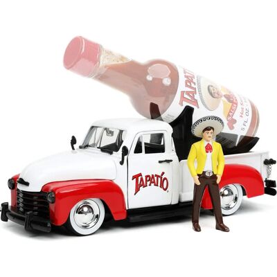 Jada 1953 Chevrolet Pickup Biało Czerwony Charro Man 1:24 - Model w Zamaku Jada 1953 Chevrolet Pickup Biało Czerwony Charro Man 1:24 - Model w Zamaku