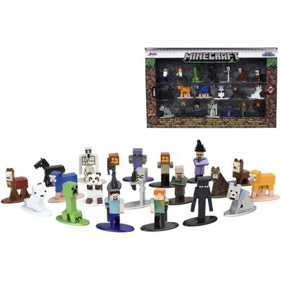 Minecraft Nano Metalfigs Wave 05 - Zestaw 20 Figures Kolekcjonerskich Minecraft Nano Metalfigs Wave 05 - Zestaw 20 Figures Kolekcjonerskich