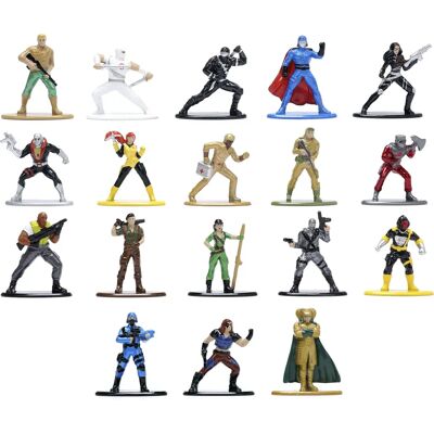 Jada Toys G.I. Joe Nano MetalFigs Set of 18 Action Figures Jada Toys G.I. Joe Nano MetalFigs Set of 18 Action Figures