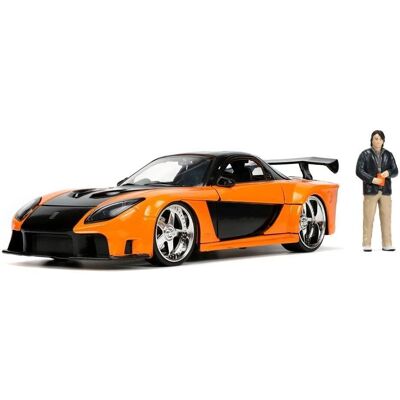 Jada 1:24 Mazda RX7 Fast and Furious with Han Jada 1:24 Mazda RX7 Fast and Furious with Han