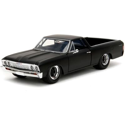 Chevrolet El Camino 1967 Czarny - Model z odlewu Fast & Furious Chevrolet El Camino 1967 Czarny - Model z odlewu Fast & Furious