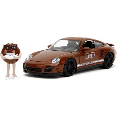 Jada Porsche 911 Turbo Brun Voiture en Métal - Modèle en Métal - Publicité Jada Porsche 911 Turbo Brun Voiture en Métal - Modèle en Métal - Publicité