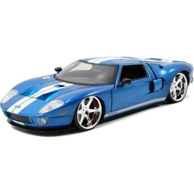 Jada Toys Ford GT 1/24 Passeio em Hollywood - Modelo de zamac Jada Toys Ford GT 1/24 Passeio em Hollywood - Modelo de zamac