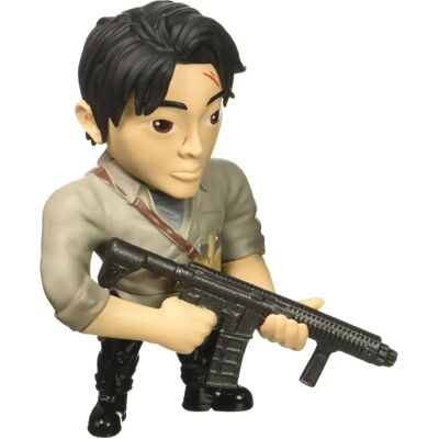 Figurine d'action en métal de 4” Glenn de Jada Toys - The Walking Dead - Publicité Figurine d'action en métal de 4” Glenn de Jada Toys - The Walking Dead - Publicité