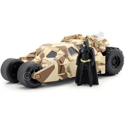 Jada Camouflage Batmobile 1:24 Schaal met Batman-figuur Jada Camouflage Batmobile 1:24 Schaal met Batman-figuur