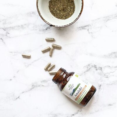 Organic India Amalaki 500mg - Potravinový doplněk Organic India Amalaki 500mg - Potravinový doplněk