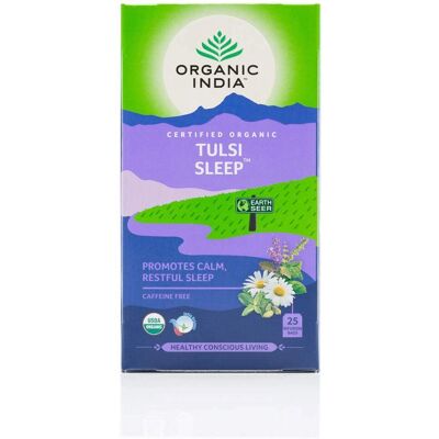 Organic India Tulsi Sleep Herbal Tea - Calming Night Relaxation Organic India Tulsi Sleep Herbal Tea - Calming Night Relaxation