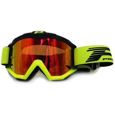 Masque de Motocross Progrip Atzaki Mirror Two 3201 - Publicité Masque de Motocross Progrip Atzaki Mirror Two 3201 - Publicité