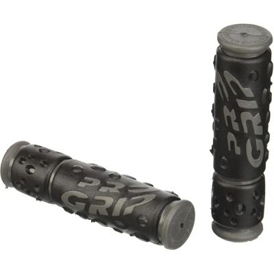 Progrip Mountainbike-Griffe - Gummi, Grau/Schwarz - Erwachsene Progrip Mountainbike-Griffe - Gummi, Grau/Schwarz - Erwachsene