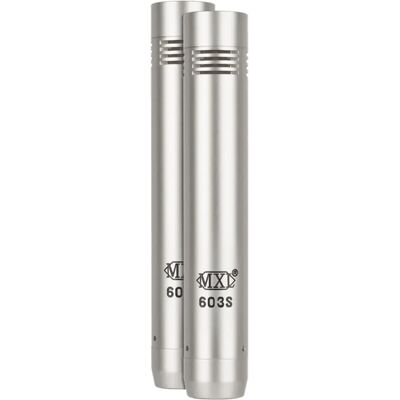 Micro MXL 603S - Microphone d'instrument pour enregistrements - Publicité Micro MXL 603S - Microphone d'instrument pour enregistrements - Publicité