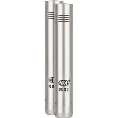MXL 603 S Paar Kleinmembran Kondensatormikrofone - Mikrofon MXL 603 S Paar Kleinmembran Kondensatormikrofone - Mikrofon