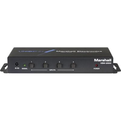 Marshall VSW-2000 Videoschalter - 4x1 3G/HD/SD-SDI - Konferenz/Produktion Marshall VSW-2000 Videoschalter - 4x1 3G/HD/SD-SDI - Konferenz/Produktion