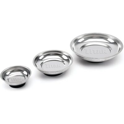 Titan Tools Mini-Tray Set - Magnetic Stainless Steel Tool Holders Titan Tools Mini-Tray Set - Magnetic Stainless Steel Tool Holders