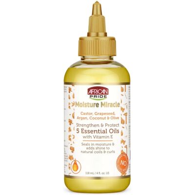 African Pride Moisture Miracle 5 Essential Oil - Hair Care African Pride Moisture Miracle 5 Essential Oil - Hair Care