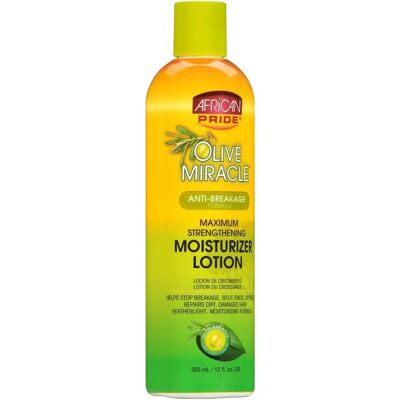 African Pride Olive Miracle - Anti-Breakage Moisturiser Lotion 355ml African Pride Olive Miracle - Anti-Breakage Moisturiser Lotion 355ml
