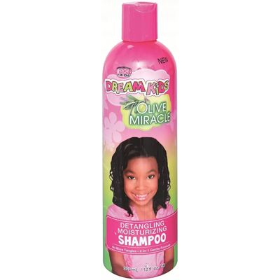 African Pride Dream Kids Olive Miracle - Shampoo démêlant et hydratant 355ml - Publicité African Pride Dream Kids Olive Miracle - Shampoo démêlant et hydratant 355ml - Publicité