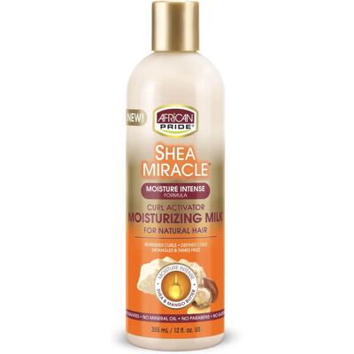 African Pride Shea Butter Silky Curls Moisturizer - Hydratant - Publicité African Pride Shea Butter Silky Curls Moisturizer - Hydratant - Publicité