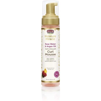 African Pride Moisture Miracle Curl Mousse - 251ml - Curl Mousse African Pride Moisture Miracle Curl Mousse - 251ml - Curl Mousse