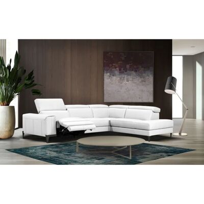 CALIA ITALIA Benja Ledersofa - Elektrische Relaxfunktion - 294x227cm CALIA ITALIA Benja Ledersofa - Elektrische Relaxfunktion - 294x227cm