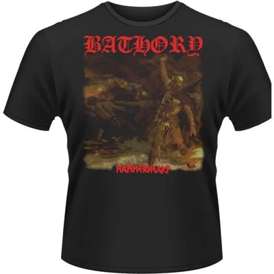Plastic Head Bathory Hammerheart Musta T-Paita - Metal Plastic Head Bathory Hammerheart Musta T-Paita - Metal