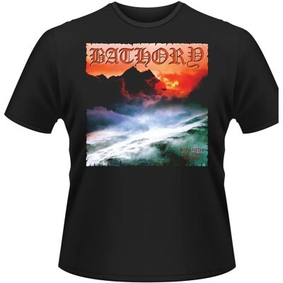 Plastic Head Bathory Twilight Of The Gods Svart T-Shirt Plastic Head Bathory Twilight Of The Gods Svart T-Shirt