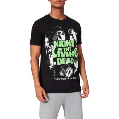 Hey Rusty Nuit des morts-vivants T-shirt noir - T-shirt - Publicité Hey Rusty Nuit des morts-vivants T-shirt noir - T-shirt - Publicité