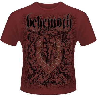 Behemoth Furor Divinus Maroon Grand - T-shirt - Publicité Behemoth Furor Divinus Maroon Grand - T-shirt - Publicité