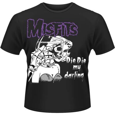 Misfits Die Die My Darling Black L - T-Shirt Misfits Die Die My Darling Black L - T-Shirt