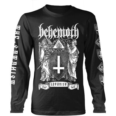 Behemoth unisex långärmad T-shirt - The Satanist - Bomull Behemoth unisex långärmad T-shirt - The Satanist - Bomull