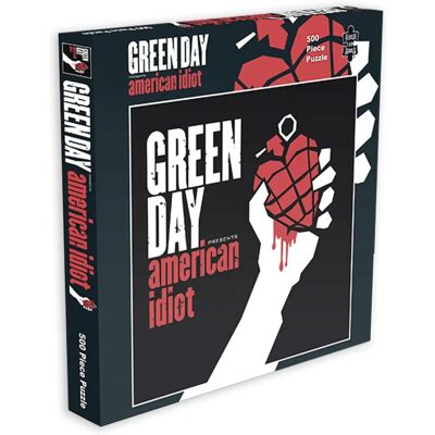 Puzzle de 500 pièces Green Day American Idiot - NMR Brands - Publicité Puzzle de 500 pièces Green Day American Idiot - NMR Brands - Publicité