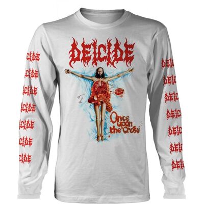 Deicide T-shirt à manches longues unisexe - Once Upon The Cross - T-Shirt - Publicité Deicide T-shirt à manches longues unisexe - Once Upon The Cross - T-Shirt - Publicité