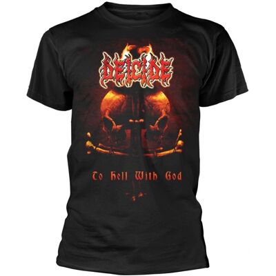 Deicide Schwarzes T-Shirt - Tour 2012 Deicide Schwarzes T-Shirt - Tour 2012