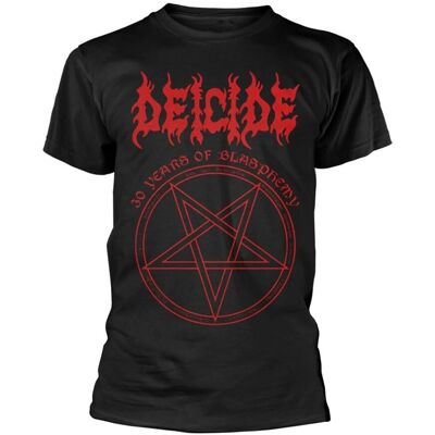 Deicide 30 Jahre Blasphemie T-Shirt - Schwarz - Offiziell Deicide 30 Jahre Blasphemie T-Shirt - Schwarz - Offiziell