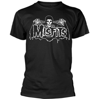 Misfits Batfiend Old School Svart T-Shirt Misfits Batfiend Old School Svart T-Shirt