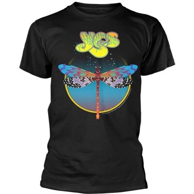 Yes T-Shirt Band Logo Dragonfly - T-Shirt Yes T-Shirt Band Logo Dragonfly - T-Shirt