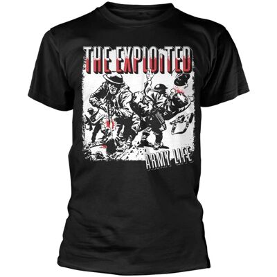 The Exploited X-large Svart Army Life T-shirt - Produkttyp The Exploited X-large Svart Army Life T-shirt - Produkttyp
